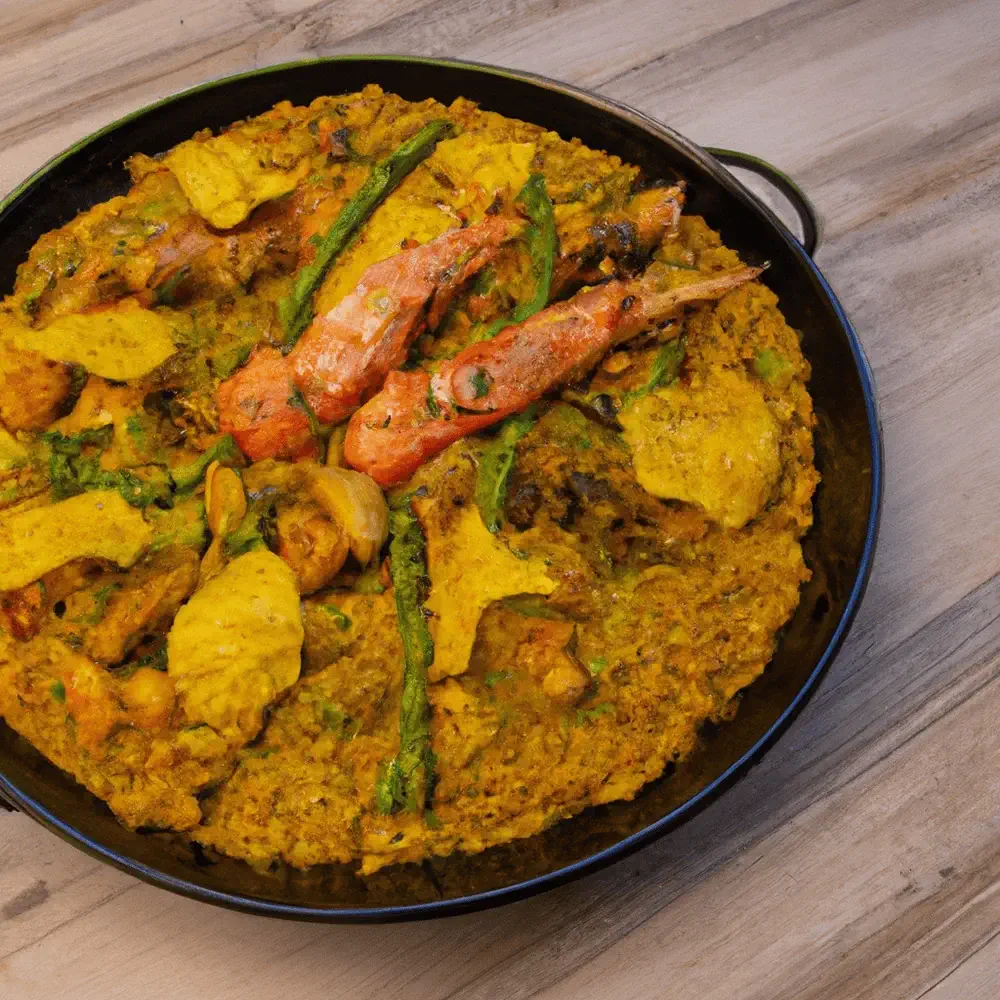 La paella Valenciana